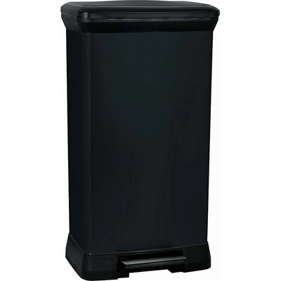 Curver Deco Bin 50 l černý – Hledejceny.cz