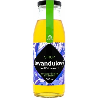 Hollunger Sirup levandulový Bio 0,5 l