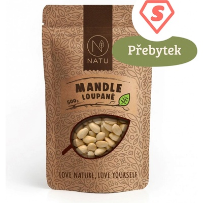 Natu Mandle blanšírované 500 g