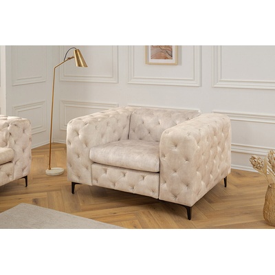 LuxD Rococo šampanský zamat