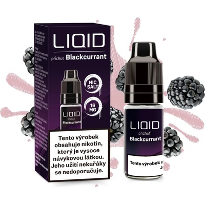 LIO Liquid Salt Blackcurrant 10 ml 16 mg