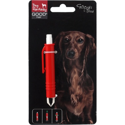 Dog fantasy pinzeta na vyberanie kliešťov plastová 9 cm