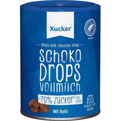 Xucker celé mliečne čokoládové kvapky 750 g
