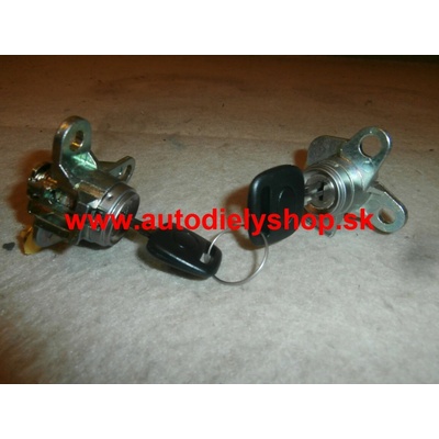Toyota COROLLA 7/97-1/00 2x zámok dverí + 2 x klúč