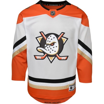 Outerstuff Detský dres Anaheim Ducks NHL Premier Away White