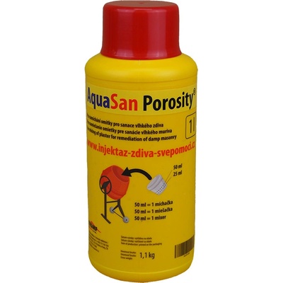 AquaSan Porosity® 1L sanační omítka svépomocí – Hledejceny.cz