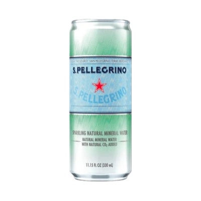Sanpellegrino plech 0,33 l