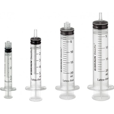 B. Braun Melsungen AG Omnifix Solo trojdílná stříkačka Luer 100 ks varianta 20 ml Luer 100 ks – Hledejceny.cz