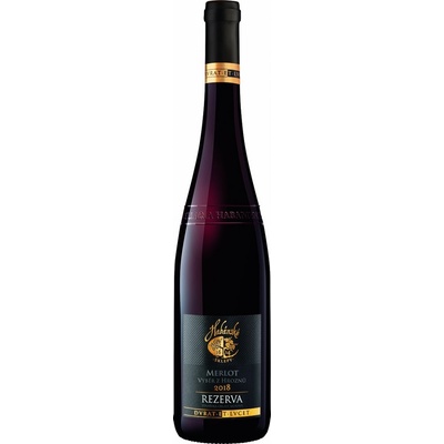 Habánské sklepy Merlot Rezerva Výběr z hroznů 2018 15% 0,75 l (holá láhev)