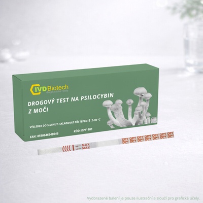 Alltest Drogový test na Psilocybin z moči 1 ks