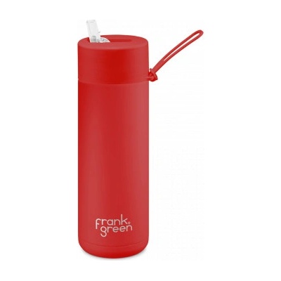 Frank Green Ceramic Straw nerezový 595 ml atomic red