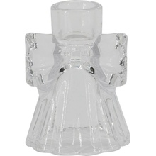 Chic Antique Svícen High Bow Clear, čirá barva, sklo