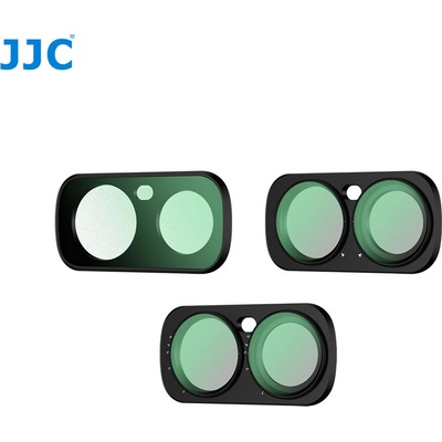 JJC Sada magnetických filtrov pre Insta360 Luna Ultra, 3 ks: CPL, ND 2-32, 1/4 Black Mist (F-LNK3)