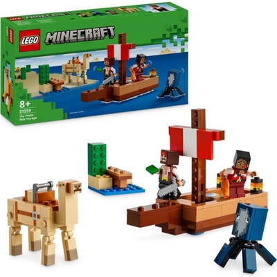 LEGO® Minecraft 21259 Plavba na pirátské lodi