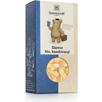 Sonnentor Bio Kandovaný zázvor 75 g