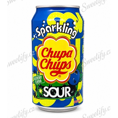 Chupa Chups sparkling SOUR Blueberry 345 ml