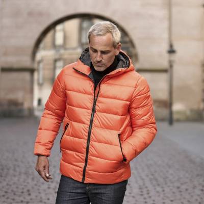 Tee Jays prešívaná bunda oranžová