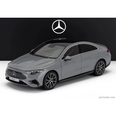 NZG MERCEDES BENZ CLA-CLASS C174 BEV 2025 ALPIN GREY 1:18
