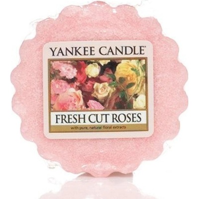 Yankee Candle vonný vosk do aroma lampy Fresh Cut Roses 22 g