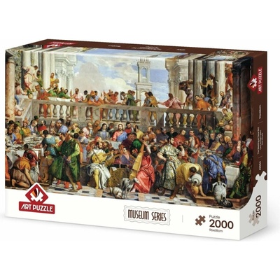 ART PUZZLE Puzzle Svatba v Káně 2000 dílků