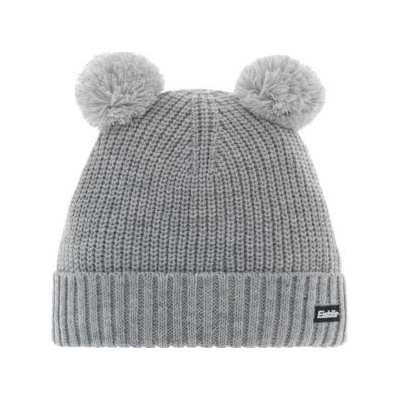 Eisbär PONTI POMPON KIDS dětská čepice šedá