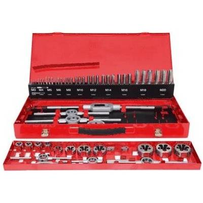KS TOOLS 331.0654 Sada náradia pre rezanie závitov