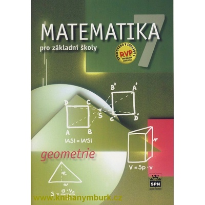 Matematika 7.r. ZŠ - Geometrie - učebnice - Půlpán Z.,Čihák M.,Mullerová Š.,Trejbal