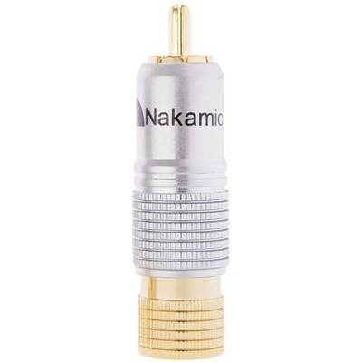 Nakamichi N0530 RCA cinch zlacený konektor na kabel, samec barevná varianta Černá – Hledejceny.cz