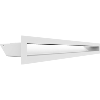 Kratki Mriežka LUFT 60 x 600 mm biela 45S SF - plytká