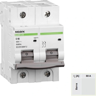 Noark 102751 Ex9B125 2P B80A