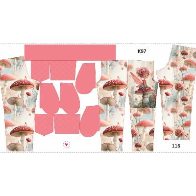 Takoy Panel se střihem rozšířené softshellové kalhoty víla Bella 116