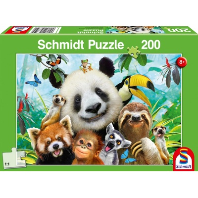 Schmidt Zvířecí zábava 200 dílků