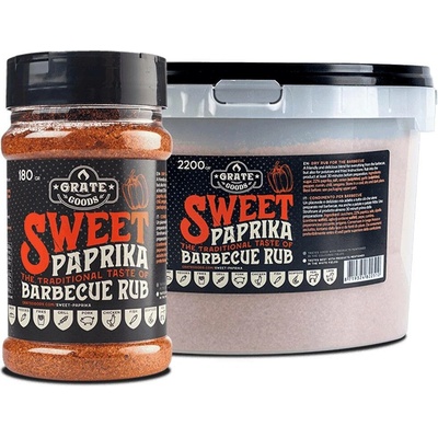 Grate Goods grilovacie korenie Sladká paprika Premium BBQ 2,2 kg