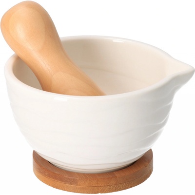 Orion Hmoždíř porcelán/bambus pr. 10 cm WHITELINE – Hledejceny.cz