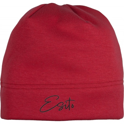 Esito zimní čepice Warmkeeper Cerise red červená
