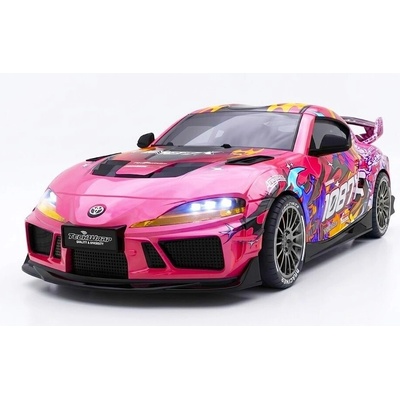 Absima RC Toyota Supra Drift/Race RTR pink 1:43 4WD