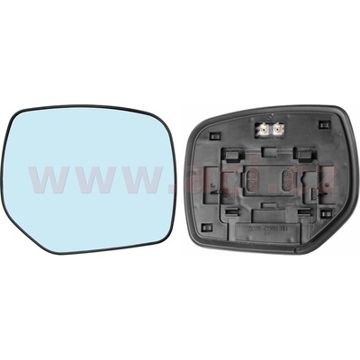 sklo zp. zrcátka s plastovým držákem vyhřívané P ACI 5141838