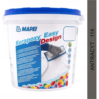 Mapei Kerapoxy Easy Design 3 kg antracitová – Hledejceny.cz