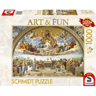 SCHMIDT Art&Fun Disputace o Svátosti oltářní 2024 1000 dílků