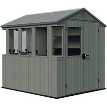 Keter Potting Shed 2v1 zelený s podlahou 261341