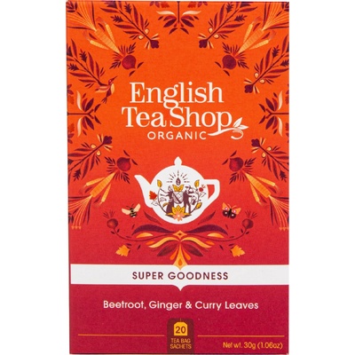 ENGLISH TEA SHOP čaj Červená řepa se zázvorem a kari 20 vreciek