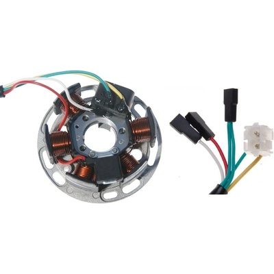 stator zapalování 6 cívek 5 pin vč. snímače otáček - 2T Minarelli AM6 12V / 65W – Hledejceny.cz