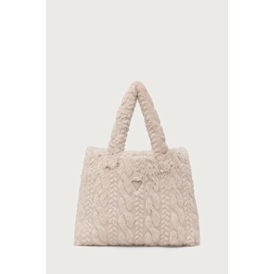 Guess kabelka typu shopper dámska ILDE W6BZ14.W4361 béžová