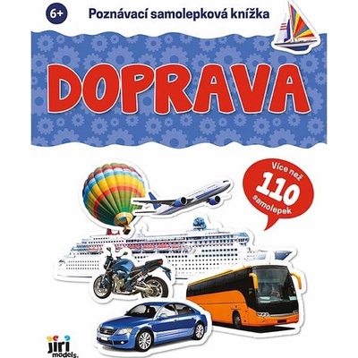 Poznávací samolepková knížka doprava