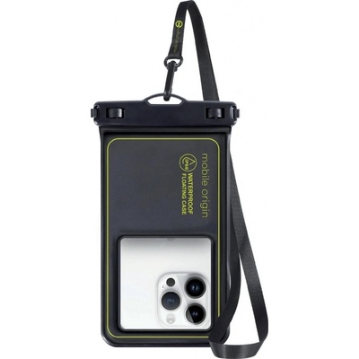 Mobile Origin Waterproof Floating Case 6.8" Black/Green DBXL-BLK-GRN01