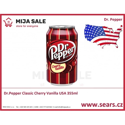Dr Pepper Cherry Vanilla 355 ml