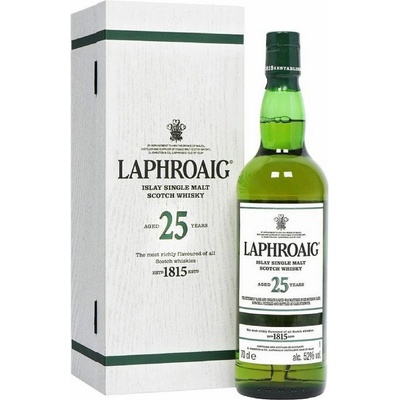 Laphroaig 25 Y.O. Cask Strength & Release 2018 52% 0,7 l (kazeta)