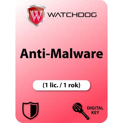 WATCHDOG ANTI-MALWARE 1 lic. 1 rok (WAM-1Y-1U)