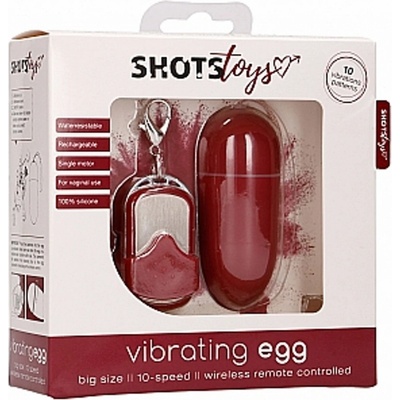 Shots Toys 10 Speed Remote Vibrating Egg Big