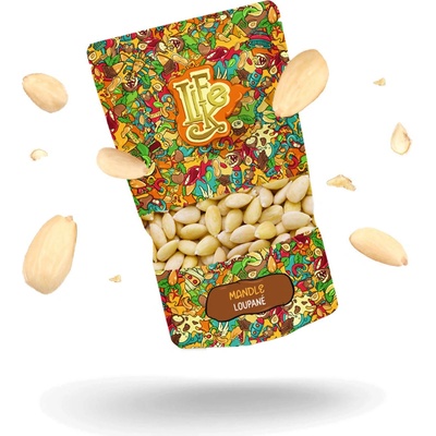 Lifelike Mandle lúpané 1000 g